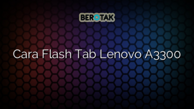 Cara Flash Tab Lenovo A3300