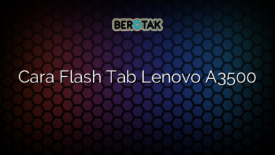 Cara Flash Tab Lenovo A3500