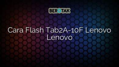 Cara Flash Tab2A-10F Lenovo Lenovo