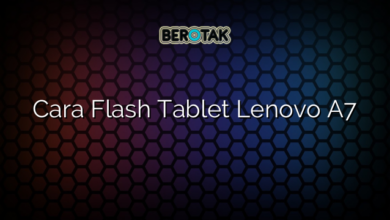 Cara Flash Tablet Lenovo A7