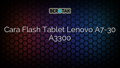 Cara Flash Tablet Lenovo A7-30 A3300