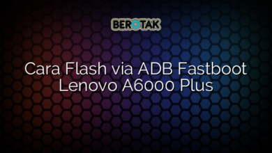 Cara Flash via ADB Fastboot Lenovo A6000 Plus