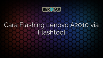 Cara Flashing Lenovo A2010 via Flashtool