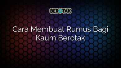 Cara Membuat Rumus Bagi Kaum Berotak