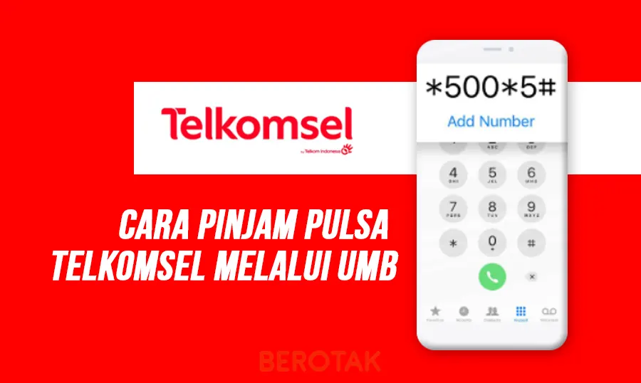 Cara Pinjam Pulsa Telkomsel Melalui UMB