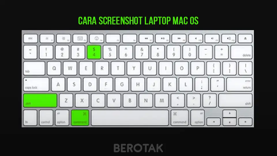 Cara Screenshot Laptop Mac OS