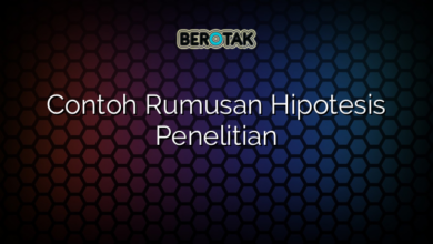 √ Contoh Rumusan Hipotesis Penelitian