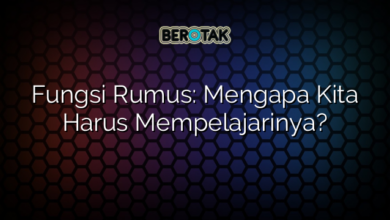 Fungsi Rumus: Mengapa Kita Harus Mempelajarinya?