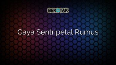 Gaya Sentripetal Rumus