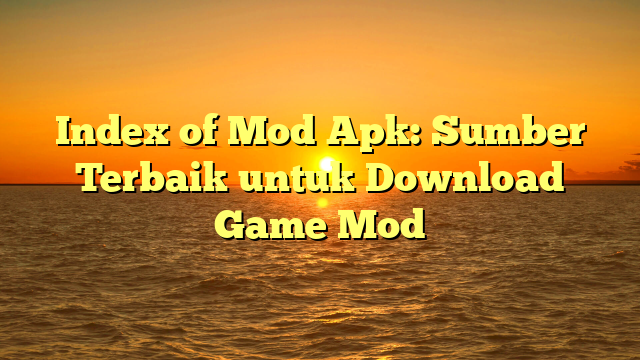 index of apk apk