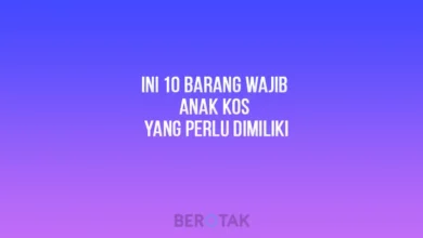 Ini 10 Barang Wajib Anak Kos yang Perlu Dimiliki