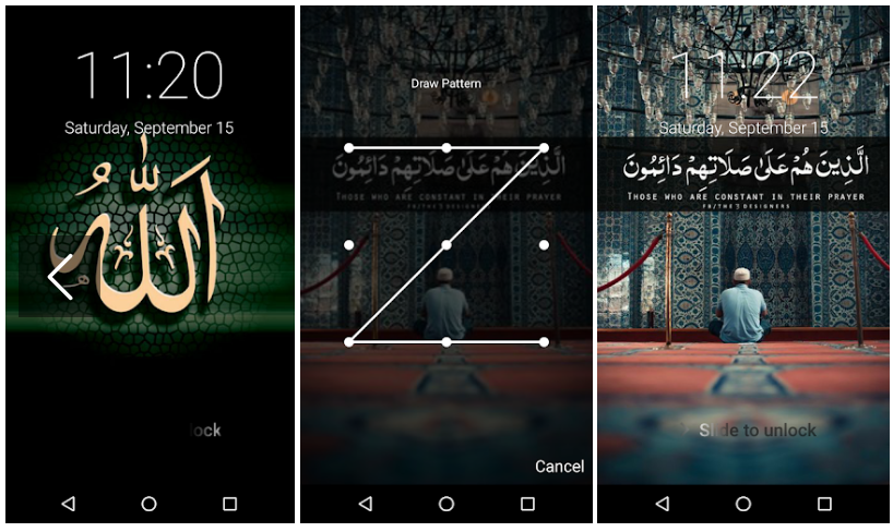 Islamic Wallpaper Lockscreen HP Android