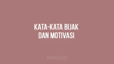 Kata-kata Bijak Singkat Motivasi