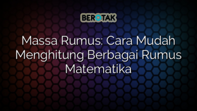 Massa Rumus: Cara Mudah Menghitung Berbagai Rumus Matematika