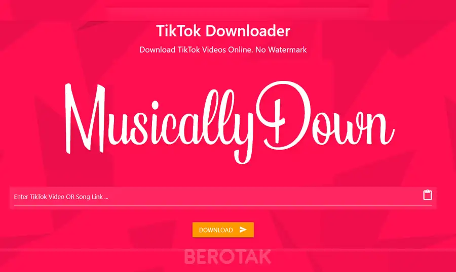 Musicallydown tiktok downloader