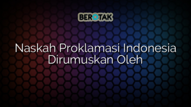 Naskah Proklamasi Indonesia Dirumuskan Oleh