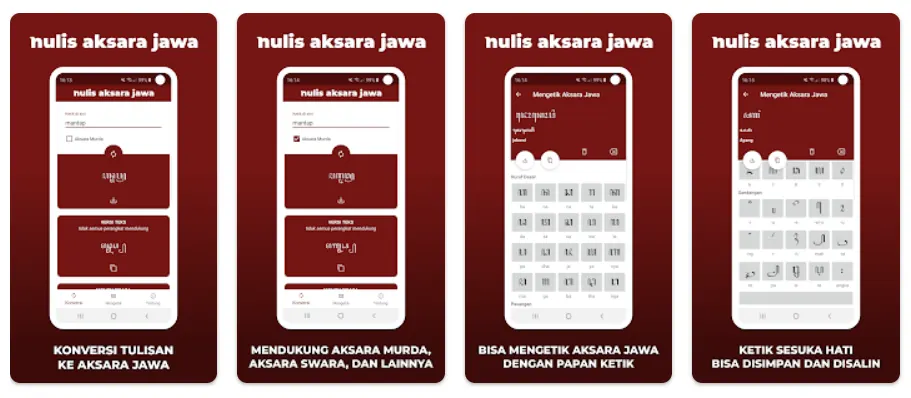 Nulis aksara Jawa UZAN