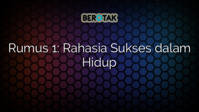 Rumus 1: Rahasia Sukses dalam Hidup