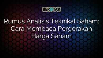 Rumus Analisis Teknikal Saham Cara Membaca Pergerakan Harga Saham