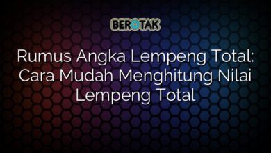 √ Rumus Angka Lempeng Total: Cara Mudah Menghitung Nilai Lempeng Total