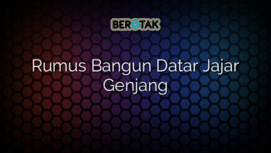 Rumus Bangun Datar Jajar Genjang