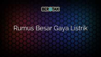 Rumus Besar Gaya Listrik