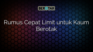 Rumus Cepat Limit untuk Kaum Berotak