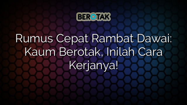 Rumus Cepat Rambat Dawai: Kaum Berotak, Inilah Cara Kerjanya!