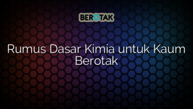 Rumus Dasar Kimia untuk Kaum Berotak