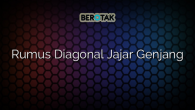 Rumus Diagonal Jajar Genjang