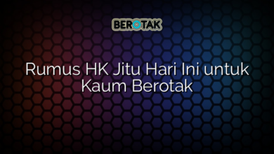 Rumus HK Jitu Hari Ini untuk Kaum Berotak