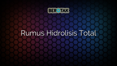 Rumus Hidrolisis Total