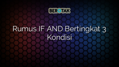 Rumus IF AND Bertingkat 3 Kondisi