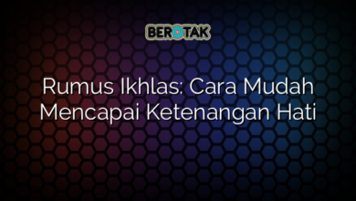 Rumus Ikhlas: Cara Mudah Mencapai Ketenangan Hati