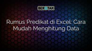 Rumus Predikat Di Excel Cara Mudah Menghitung Data