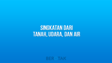 Singkatan dari Tanah Udara dan Air