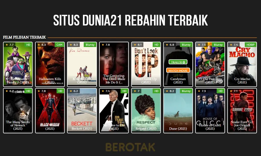 Situs Dunia21 Rebahin Terbaik