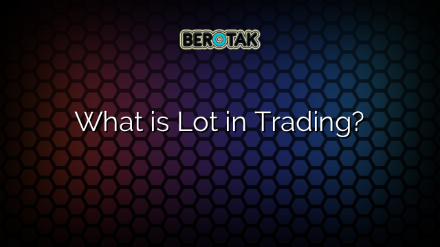 what-is-lot-in-trading