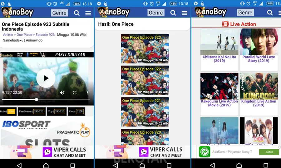 anoboy aplikasi streaming Anime