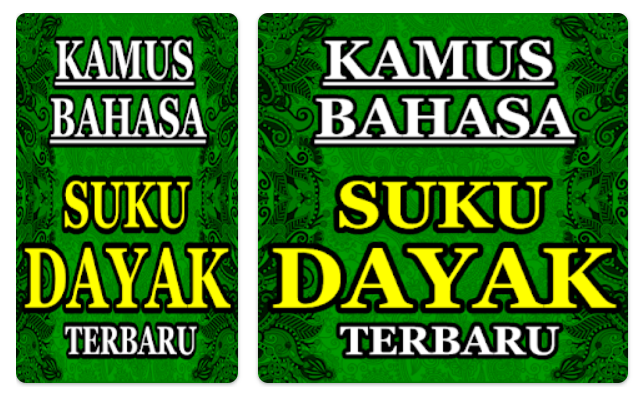 aplikasi Kamus Bahasa Suku Dayak Kaltim