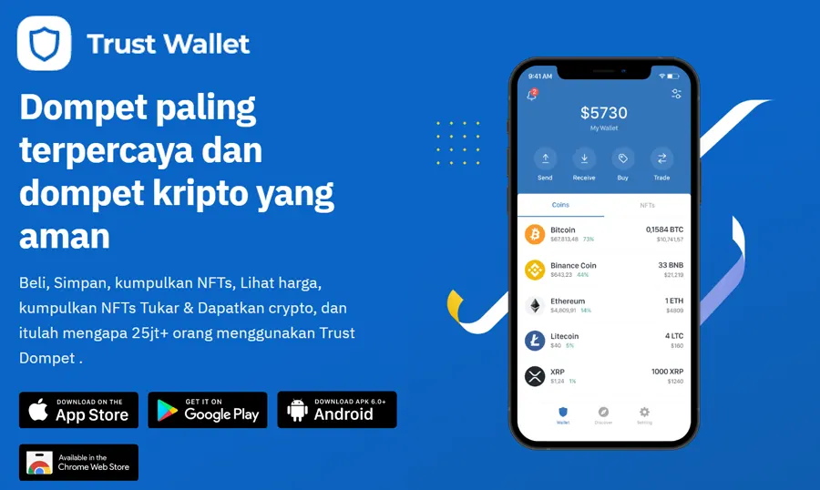 aplikasi trust wallet