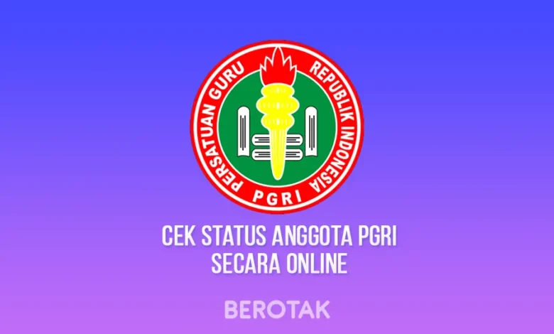 cek anggota pgri