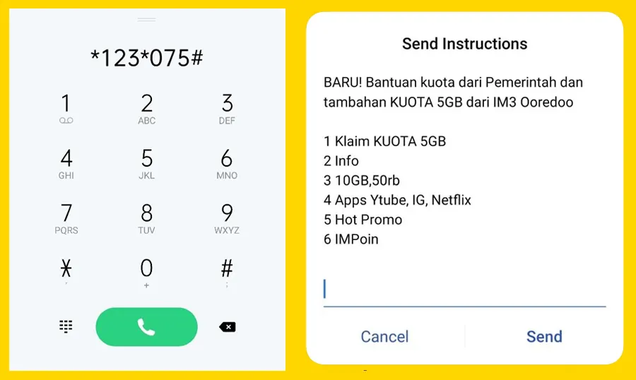 dial up number khusus indosat