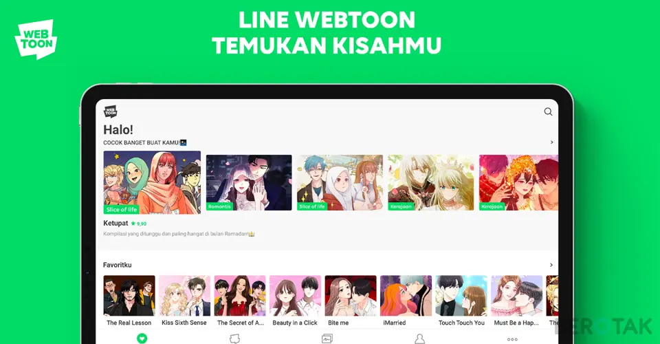 fitur apk line webtoon