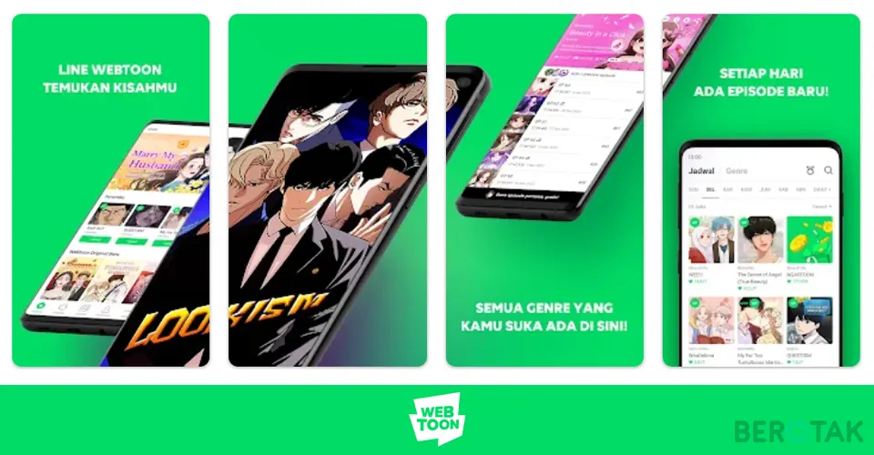 keunggulan Aplikasi Webtoon