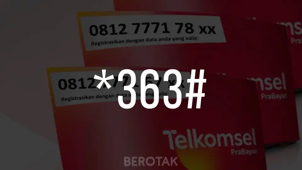 kode 363 Telkomsel