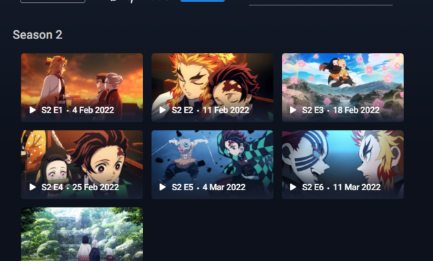 nonton demon slayer kimetsu no yaiba season 2 disney hotstar