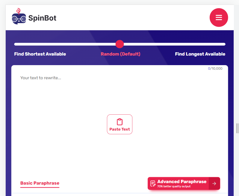 spinbot parafrase online