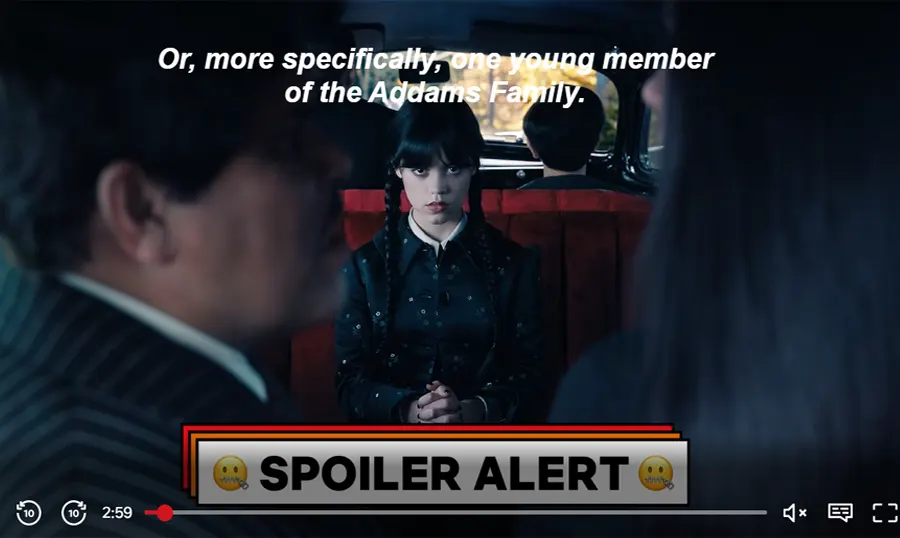 spoiler Film Wednesday 2