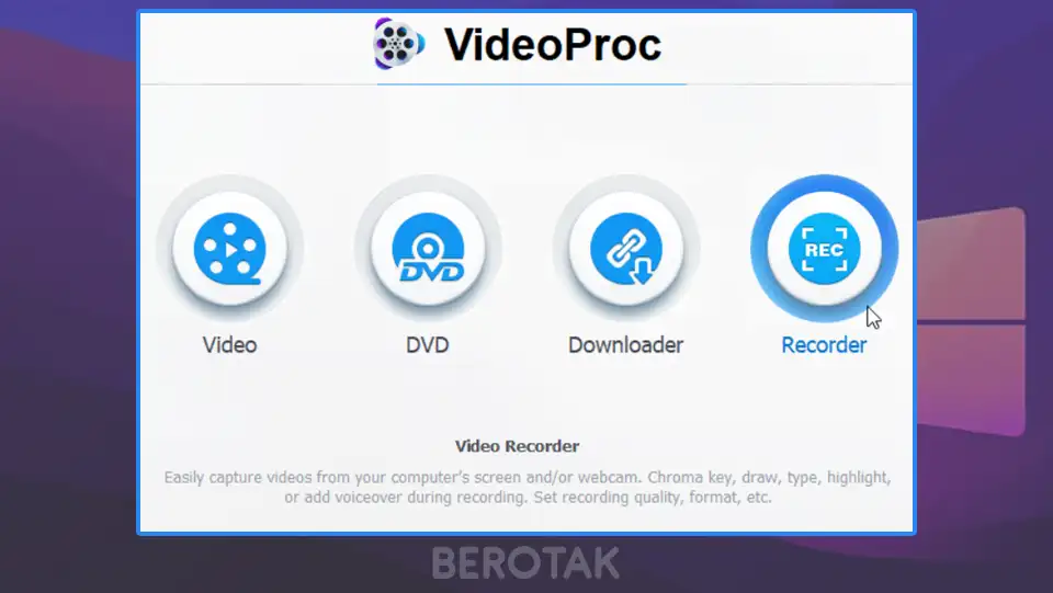 videoproc screen recorder